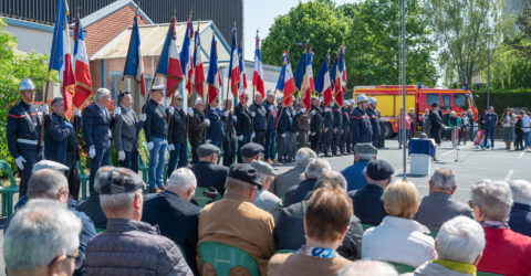 Cérémonie du 8 mai à St Crespin sur Moine | Sèvremoine. ©Olivier Rahard